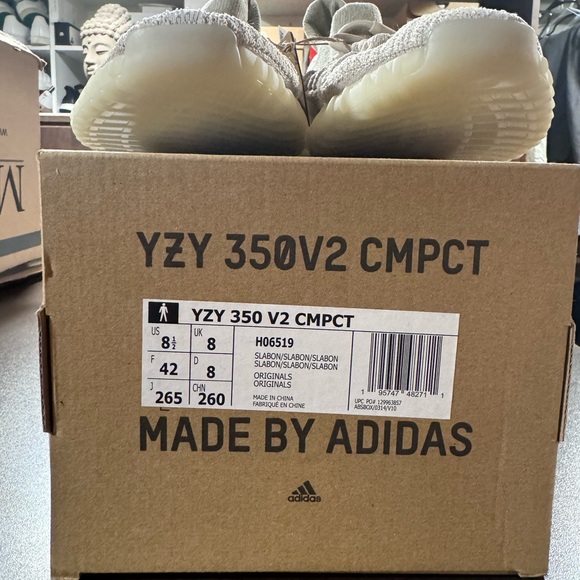 Adidas Yeezy 350 V2 CMPCT H06519 Bone. - Picture 1 of 6
